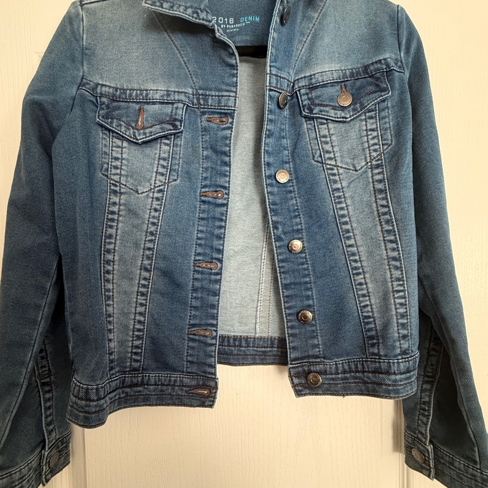 Parasuco Women's Blue Denim Jean Jacket